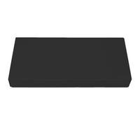 SuperKissen24 Tapis pour Chien Dehoussable Coussin pour Chien Petit Moyen et Grand - Matelas Chien Imperméable - 80x40 cm - Noir
