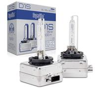 Superlite Jeu de 2 Ampoules Xenon D1S 12V 35W 35W 6000K Pour Phares Principaux de la Gamme Night Vision. Homologué E1 R37/03 et certifié RoHs et CE. Lumière blanche pour une meilleure visibilité.