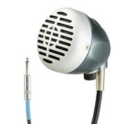 Superlux D112/C Micro dynamique, cardioïde pour Harmonica avec contrôle de niveau intégré - Idéal pour les enregistrements en studio et offrant un son de blues classique pour les joueurs de Harpe. Design ergonomique - Tient parfaitement dans la main