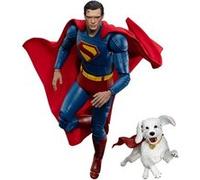 Superman (2025) - Figurine Superman & Krypto 21 cm