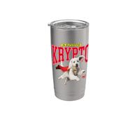 Superman (2025) Krypto College Gobelet isotherme en acier inoxydable double paroi