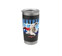 Superman (2025) Krypto in the Sky Y Gobelet isotherme en acier inoxydable double paroi