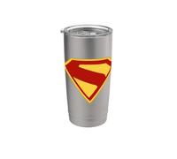 Superman (2025) Logo Gobelet isotherme en acier inoxydable double paroi