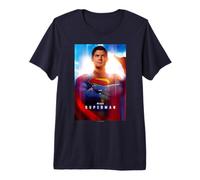 Superman (2025) Look Up Poster T-Shirt Haut de Gamme