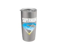 Superman (2025) New Logo Flight Gobelet isotherme en acier inoxydable double paroi