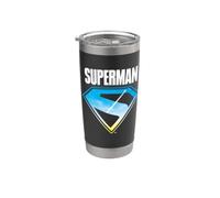 Superman (2025) New Logo Flight Gobelet isotherme en acier inoxydable double paroi