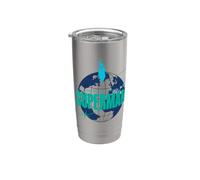 Superman (2025) Round The World Gobelet isotherme en acier inoxydable double paroi