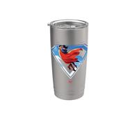 Superman (2025) Superman Lois Shield Gobelet isotherme en acier inoxydable double paroi