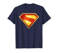 Superman (2025) Superman New Logo 2 T-Shirt, Homme, Bleu Marine, 5XL