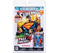 DC Page Punchers - Figurine et comic book Superman (Rebirth) 8 cm G