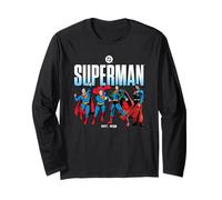 Superman Across The Years Line Up Manche Longue