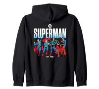 Superman Across The Years Line Up Sweat à Capuche