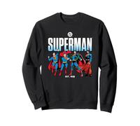 Superman Across The Years Line Up Sweatshirt