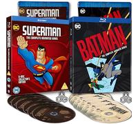 Superman & Batman: The Ultimate Complete Animated Series Collection (18-Disc Box Set) [Blu-ray] [Region Free]