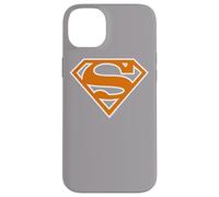 Superman Burnt Orange & White Shield Coque pour iPhone 14 Plus