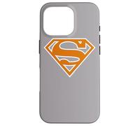 Superman Burnt Orange & White Shield Coque pour iPhone 16 Pro