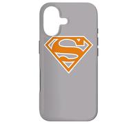 Superman Burnt Orange & White Shield Coque pour iPhone 17