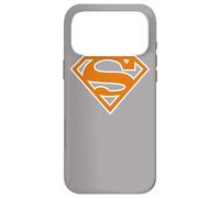 Superman Burnt Orange & White Shield Coque pour iPhone 17 Pro Max