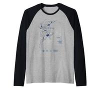 Superman Caped Super Hero Daily Planet DC Comics Tendance Manche Raglan
