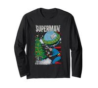 Superman Christmas Around The World Manche Longue