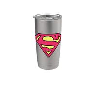Superman Classic S Logo Gobelet isotherme en acier inoxydable double paroi