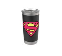 Superman Classic S Logo Gobelet isotherme en acier inoxydable double paroi