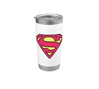 Superman Classic S Logo Gobelet isotherme en acier inoxydable double paroi