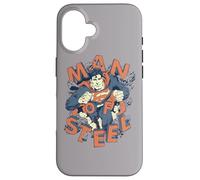 Superman Coming Through Coque pour iPhone 16