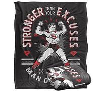 SUPERMAN - Couverture Super Douce Silky Touch 152 x 127 cm
