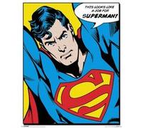 SUPERMAN - DC COMICS - 40x50 cm - AFFICHE / POSTER G