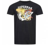 SUPERMAN DC COMICS Universe Hommes T-shirt FBMTS825BLK M
