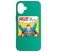 Superman Deck The Halls Coque pour iPhone 16 Plus