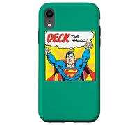 Superman Deck The Halls Coque pour iPhone XR
