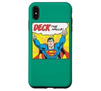 Superman Deck The Halls Coque pour iPhone XS Max