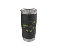 Superman Distressed Camo Shield Gobelet isotherme en acier inoxydable double paroi