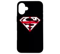 Superman English Shield Coque pour iPhone 16 Plus