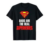 Superman Father's Day Dads Real Superhoroes Papa Père T-Shirt