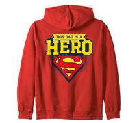 Superman Father's Day This Dad is A Hero Sweat à Capuche