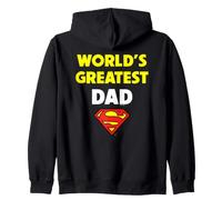Superman Father's Day World Greatest Dad Sweat à Capuche
