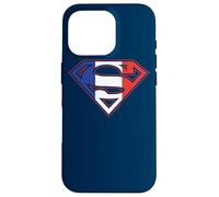Superman French Shield Coque pour iPhone 16 Pro