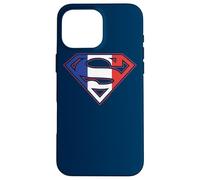 Superman French Shield Coque pour iPhone 16 Pro Max