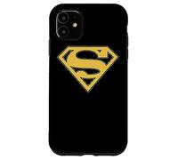 Superman Gold & Black Shield Coque pour iPhone 11