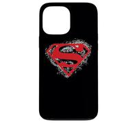 Superman Hardcore Noir Shield Coque pour iPhone 13 Pro Max