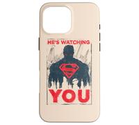 Superman He's Watching You Coque pour iPhone 16 Pro Max