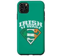 Superman Irish I Was Superman St. Patrick's Day Coque pour iPhone 11 Pro Max