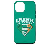 Superman Irish I Was Superman St. Patrick's Day Coque pour iPhone 12 Mini