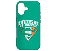 Superman Irish I Was Superman St. Patrick's Day Coque pour iPhone 17