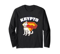 Superman Krypto Cape Flowing Manche Longue