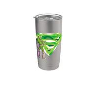 Superman Lex & Kryptonite Logo Gobelet isotherme en acier inoxydable double paroi