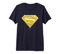 Superman Logo Bling T-Shirt Haut de Gamme